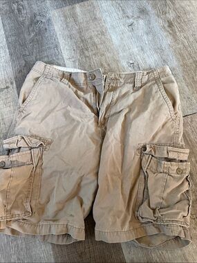 Old Navy Khaki Cargo Shorts
